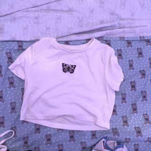 A white kids short from SHEIN